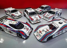 Los coches de competición de Lancia a la venta.