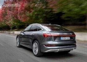 Audi e-tron Sportback 2020 dinámicas.