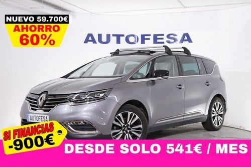 RENAULT Espace 2.0 DCI INITIALE PARIS 4CONTROL 200cv 7 PLAZAS 5P # TECHO PANORAMICO ELECT, NAVY, CUERO,