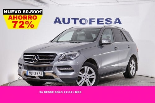 MERCEDES-BENZ Clase M BLUETEC 4MATIC AUTO 272cv 5P # NAVY, CUERO