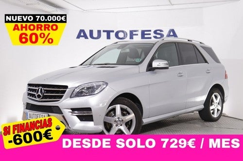 MERCEDES-BENZ Clase M ML 250 BT 204cv Auto Pack AMG 4Matic 5p #NAVI