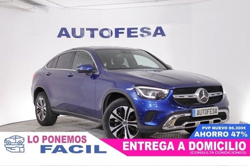 MERCEDES-BENZ Clase GLC COUPE 300DE 4MATIC AUTO 305cv 5P # IVA DEDUCIBLE, NAVY, CUERO