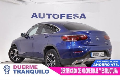 MERCEDES-BENZ Clase GLC COUPE 300DE 4MATIC AUTO 305cv 5P # IVA DEDUCIBLE, NAVY, CUERO