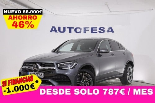 MERCEDES-BENZ Clase GLC 300 DE COUPE AMG LINE 4MATIC AUTO 305CV 5P # IVA DEDUCIBLE,CUERO,NAVY,FAROS LED