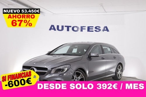 MERCEDES-BENZ Clase CLA 2.2 SHOOTING BRAKE AUTO 177cv 5P # NAVY, CUERO