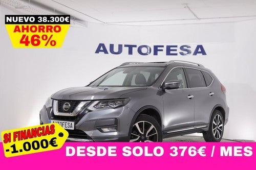 NISSAN X-Trail 1.3 DIG-T TEKNA AUTO 163cv 5P # IVA DEDUCIBLE, TECHO ELEC PANORAMICO, NAVY, CUERO