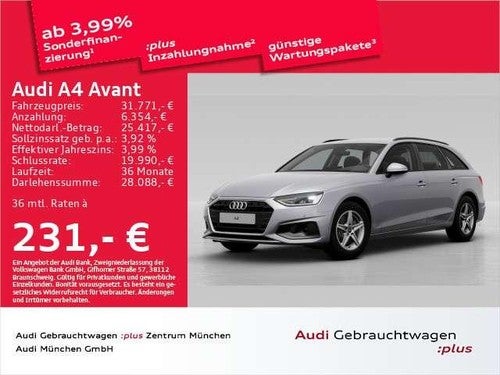 AUDI A4  204cv Automático de 4 Puertas