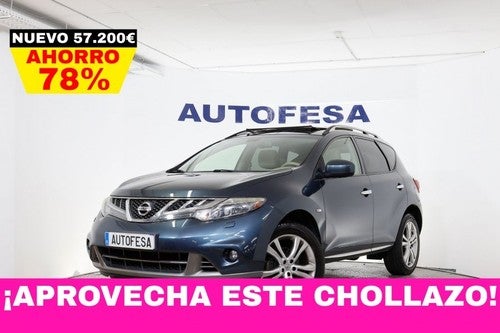 NISSAN Murano 3.5 V6 Tekna 4X4 256cv Auto 5P # NAVY, CUERO, TECHO ELECTRICO PANORAMICO, BIXENON