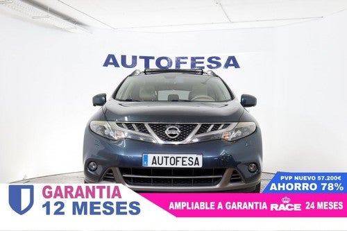 NISSAN MURANO 3.5 V6 Tekna 4X4 256cv Auto 5P # NAVY, CUERO, TECHO ELECTRICO PANORAMICO, BIXENON