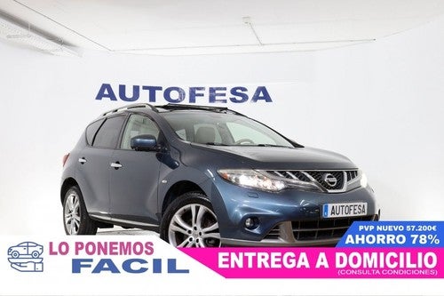 NISSAN MURANO 3.5 V6 Tekna 4X4 256cv Auto 5P # NAVY, CUERO, TECHO ELECTRICO PANORAMICO, BIXENON