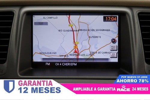 NISSAN MURANO 3.5 V6 Tekna 4X4 256cv Auto 5P # NAVY, CUERO, TECHO ELECTRICO PANORAMICO, BIXENON