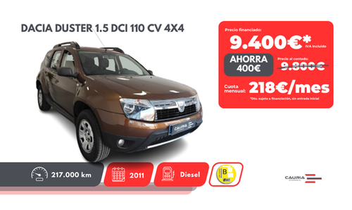 DACIA Duster 1.5dCi Ambiance 4x4 110