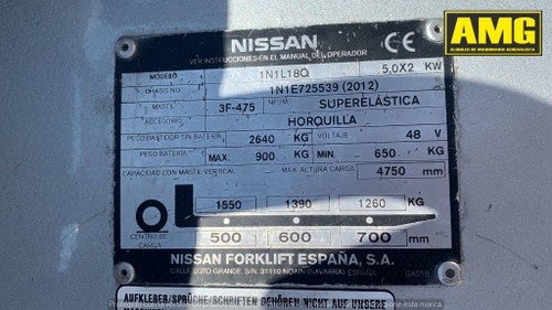 Nissan 1N1L18Q