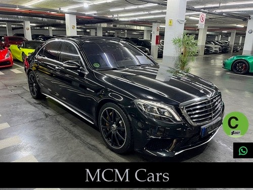 MERCEDES-BENZ Clase S 63 AMG 4M Largo Aut.