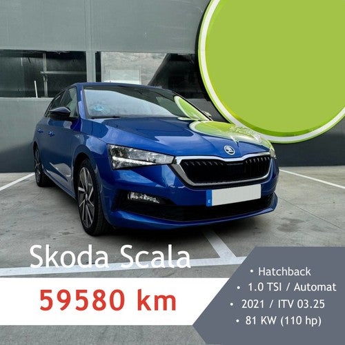 SKODA Scala 1.0 TSI Sport DSG 81kW