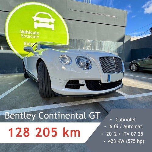 BENTLEY Continental GT Descapotable  Automático de 2 Puertas