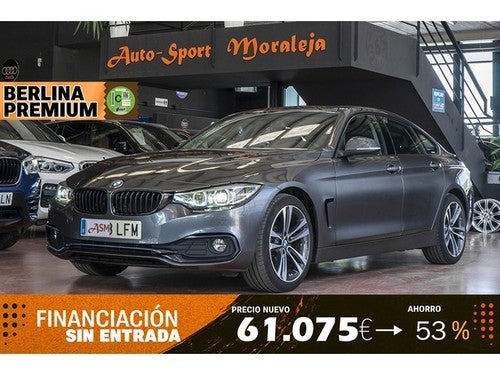 BMW Serie 4 418dA Gran Coupé (4.75)