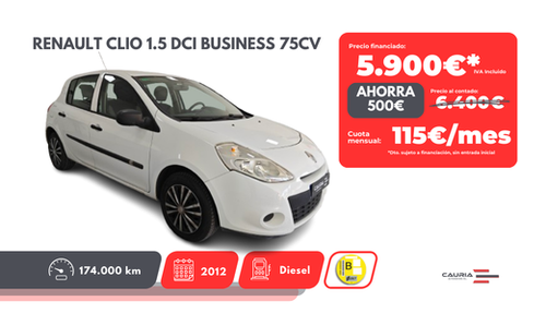 RENAULT Clio 1.5DCI Business eco2