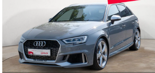 AUDI A3 RS3 Sportback quattro S tronic 294kW