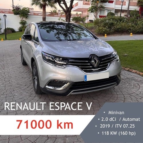 RENAULT Espace Blue dCi TT Limited EDC 118kW