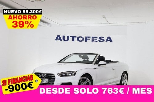 AUDI A5 Cabrio 2.0 TFSI MHEV 190cv S-Tronic S-Line 2P S/S # NAVY, FAROS LED, PARKTRONIC