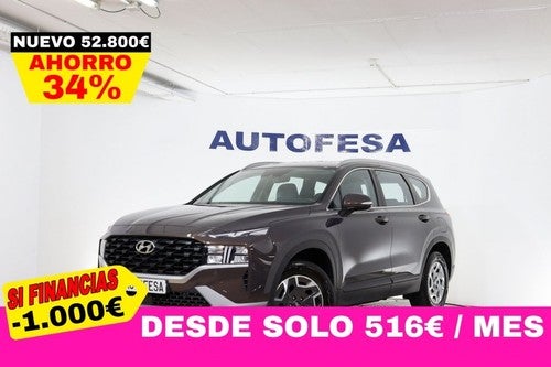 HYUNDAI Santa Fe 1.6 TGDI Hybrid 230cv Auto 5P 7 Plazas # IVA DEDUCIBLE, FAROS LED