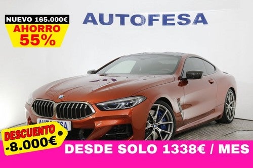 BMW Serie 8 M850I Coupe XDrive Pack M Auto 530cv 2P # CUERO,NAVY,PACK CARBONO,CAMARA