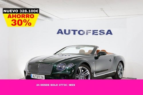 BENTLEY Continental GT 4.0 V8 Convertible 549cv Auto 2P 4WD S/S # NAVY, CUERO