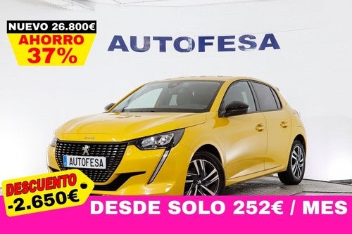 PEUGEOT 208 1.2 Puretech Allure 100cv Auto 5P S/S # GARANTIA FAB 05/2024,IVA DEDUCIBLE, FAROS LED, PARKTRONIC