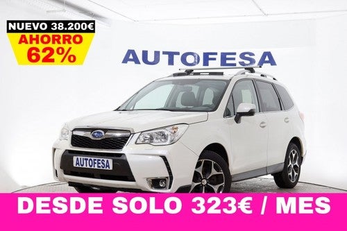 SUBARU Forester 2.0 D LinearTronic Executive AWD 147cv Auto 5P # NAVY, CUERO, XENON, TECHO ELECTRICO