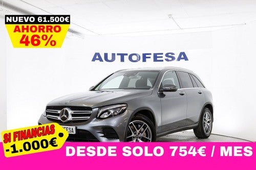 MERCEDES-BENZ Clase GLC 4Matic AMG Line 211cv Auto 5P S/S # IVA DEDUCIBLE, NAVY, FAROS LED, CAMARA 360