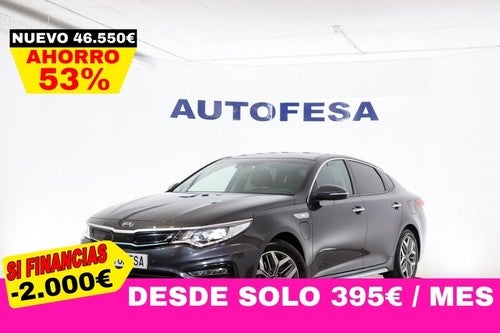 KIA Optima 2.0 GDI Hibrido Enchufable 205cv Auto 4P # IVA DEDUCIBLE, NAVY, FAROS LED