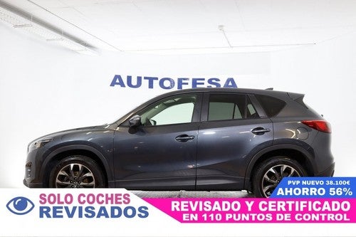 MAZDA Cx-5 2.2 D Luxury AWD 150cv 5P S/S # NAVY, CUERO, FAROS LED