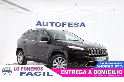 JEEP CHEROKEE 2.0 D Limited 4X4 170cv Auto 5P S/S # NAVY, CUERO, BIXENON, PARKTRONIC