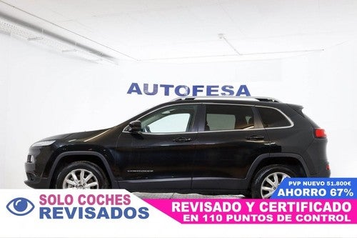 JEEP CHEROKEE 2.0 D Limited 4X4 170cv Auto 5P S/S # NAVY, CUERO, BIXENON, PARKTRONIC