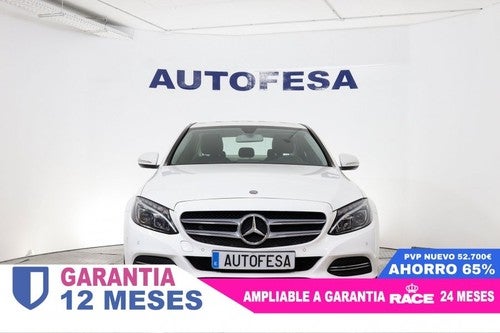 MERCEDES CLASE C 7G Tronic Aavantgarde 184cv Auto 4P # NAVY, FAROS LED