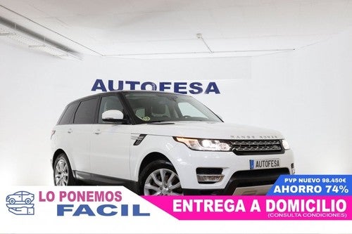 LAND ROVER RANGE ROVER SPORT 3.0 HSE 306cv Auto 5P S/S # NAVY, CUERO, TECHO PANORAMICO