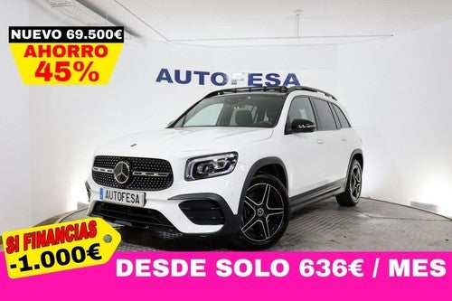 MERCEDES-BENZ Clase GLB 250 4MATIC AMG LINE Auto 224cv 5P # TECHO PANORAMICO ELE,NAVY,