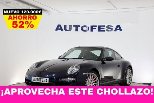 PORSCHE 911 COUPE TIPTRONIC 355CV 2P# HISTORIAL EN PORSCHE,CUERO,NAVY