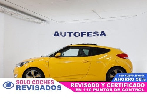 HYUNDAI VELOSTER 1.6 GDI 140cv 4P # TECHO ELE,CUERO,NAVY