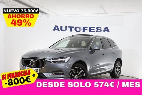 VOLVO XC60  2.0 T6 Recharge AWD Inscription Auto 390cv 5P # IVA DEDUCIBLE,TECHO PANORAMICO ELE,CUERO,NAVY