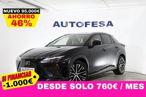 LEXUS RZ e ELECTRICO EXECUTIVE AUTO AWD 204cv 5P #IVA DEDUCIBLE, NAVY, CUERO