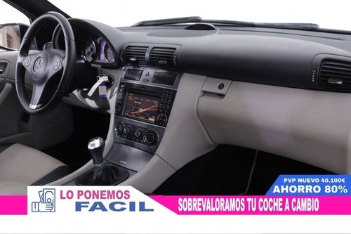 MERCEDES CLASE CLC CLASE CLC 220 CDI 150cv SPORT 3P # NAVY, CUERO