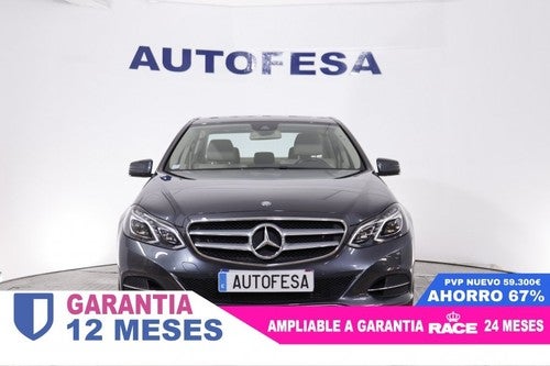 MERCEDES CLASE E 2.0 AVANTGARDE AUTO 184cv 4P #NAVY, CUERO