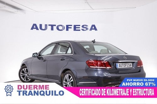 MERCEDES CLASE E 2.0 AVANTGARDE AUTO 184cv 4P #NAVY, CUERO