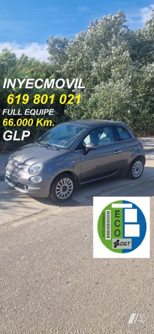 Fiat 500 1.2 GLP Lounge 2019