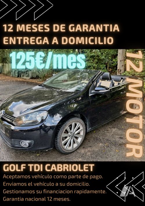 Volkswagen Golf VI Cabrio 1.6 TDI CR BMT 2014, foto 1