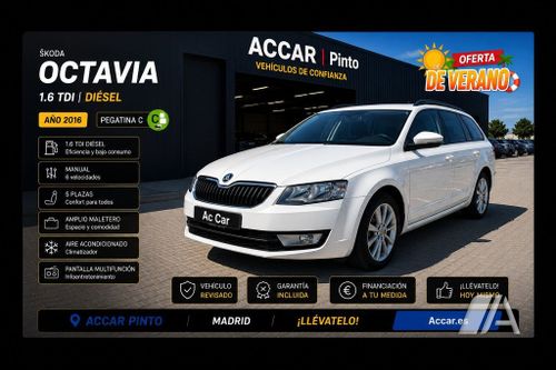 Škoda Octavia Combi 1.6 TDI CR Active 2016