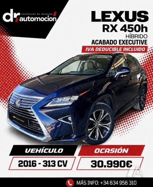 Lexus RX 450h Executive Tecno 2016, foto 1