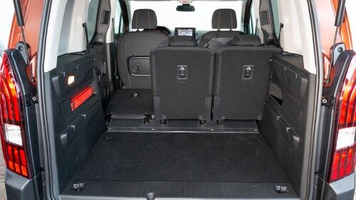 Protector maletero PEUGEOT Rifter, 2018->, minivan, 5-passenger
